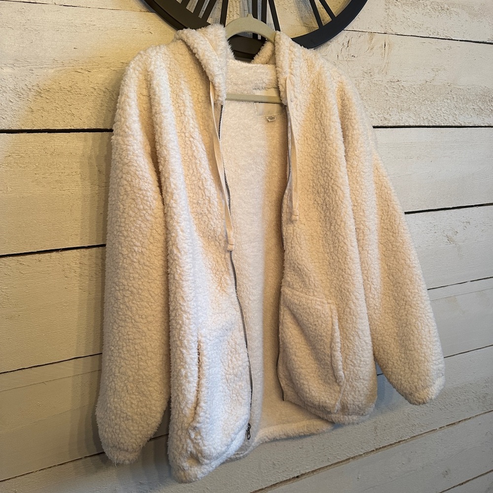 American Eagle Teddi Zip Up